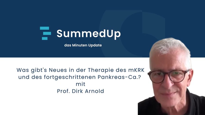 VIDEO | Was gibt es Neues beim mCRC und mPDAC? (6:45 min)